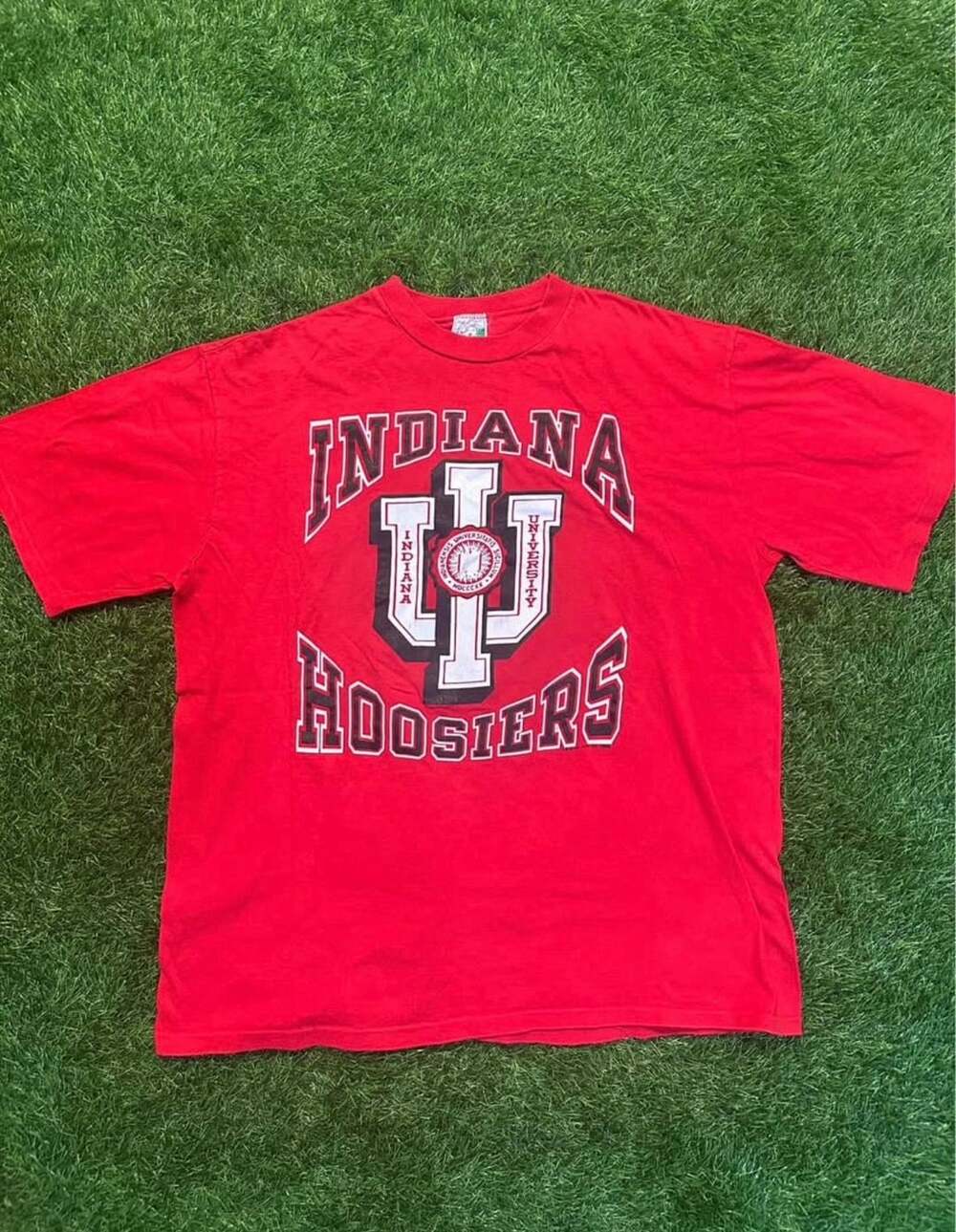 Indiana Hoosiers Graphic T-Shirt Red